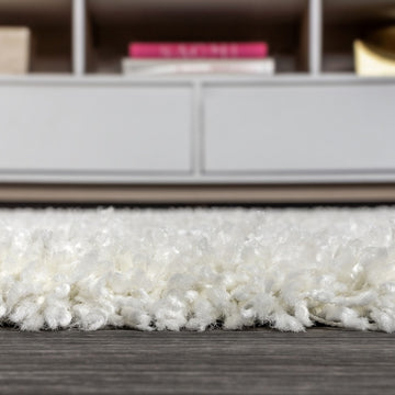 Mercer Shag Plush Tassel Area Rug